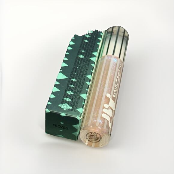 MAC Lipglass Air Non-Sticky Lip gloss - FROZEN - NIB 100% AUTHENTIC - Picture 5 of 5